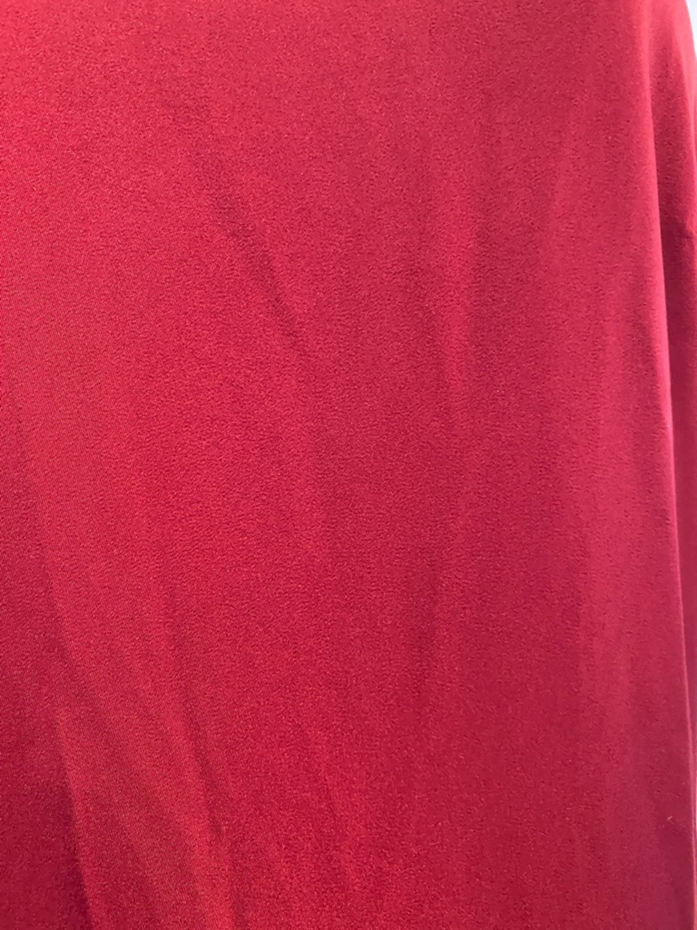 NBD Wine Red Halter Ruffle Maxi Dress - Picture 9 of 10